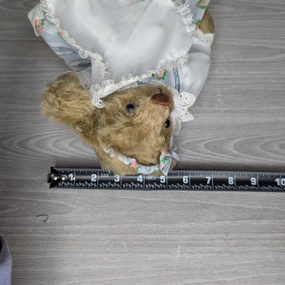 Ashton Drake Abbie 11in Limited Edition Gallery Teddy Bear w/Handkerchief #1625 - Picture 14 of 15